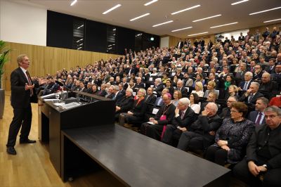Beim Neujahrsempfang des Bistums Würzburg 2020 war Professor Dr. Dieter Thomä Festredner.