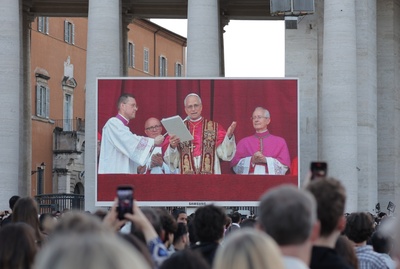 Bekanntgabe Papst Leo XIV.