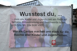 Protestaktion zum 5. Mai