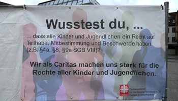 Protestaktion zum 5. Mai