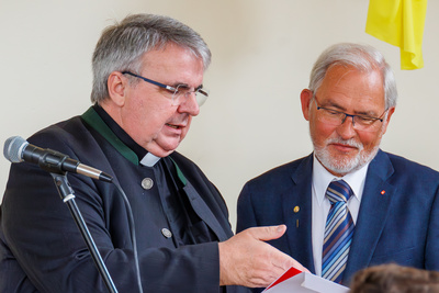 Verleihung Goldenes Caritaskreuz