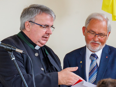 Verleihung Goldenes Caritaskreuz
