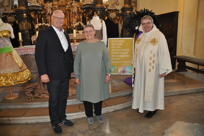 Nach über vier Jahrzehnten im Dienst der Caritas wurde die Leiterin der Frühförderstelle Gerolzhofen, Margit Jäcklein, in den Vorruhestand verabschiedet.