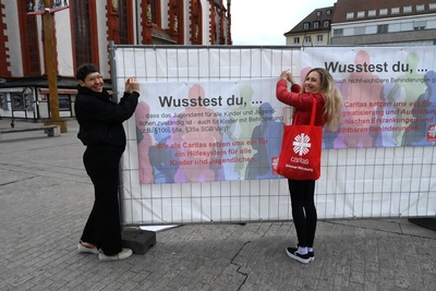 Protestaktion zum 5. Mai