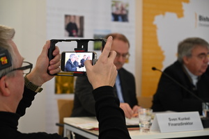 Pressekonferenz zum Jahresauftakt 2024