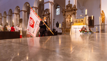 Am Kilianstag feierte Bischof Franz Jung mit haupt- und ehrenamtlichen Mitarbeitern der Caritas das Pontifikalamt zur Wallfahrt im Würzburger Kiliansdom.