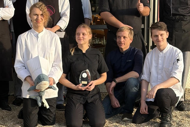 Siegerteam der Kochmeisterschaft