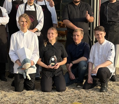 Siegerteam der Kochmeisterschaft