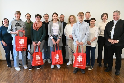 Begrüßung neue Caritas-Mitarbeitende