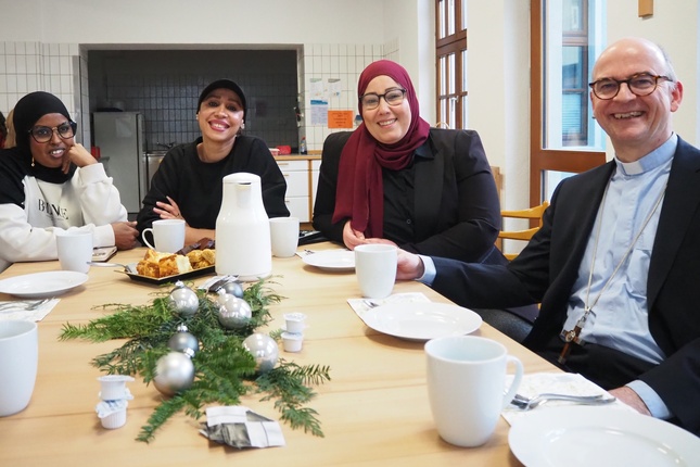 Bischof Dr. Franz Jung in St. Lioba.