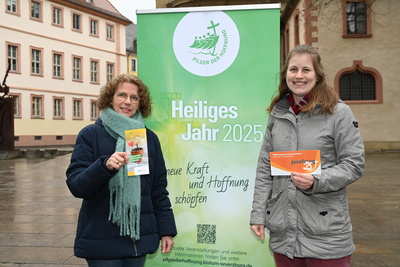 Werbung für sozial-caritative Initiativen im Heiligen Jahr 2025