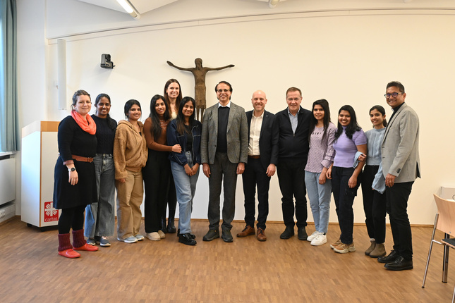 Honorarkonsul aus Kerala zu Gast.