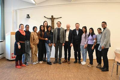 Honorarkonsul aus Kerala zu Gast.