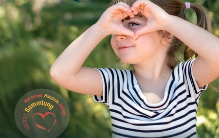 Plakat Frühjahrssammlung Caritas 2026